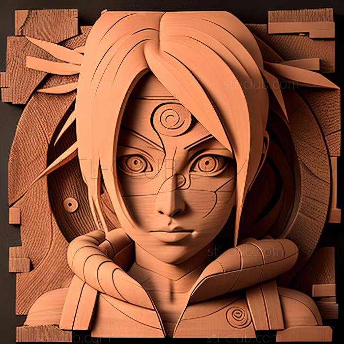 3D model Karin Uzumaki from Naruto (STL)